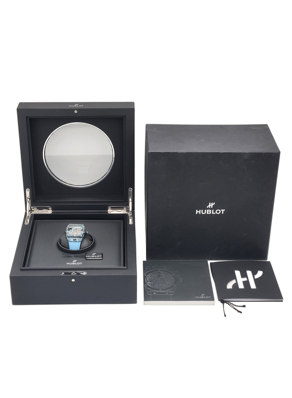 Hublot Spirit of Big Bang Tourbillon Carbon Sky Blue 42 mm
