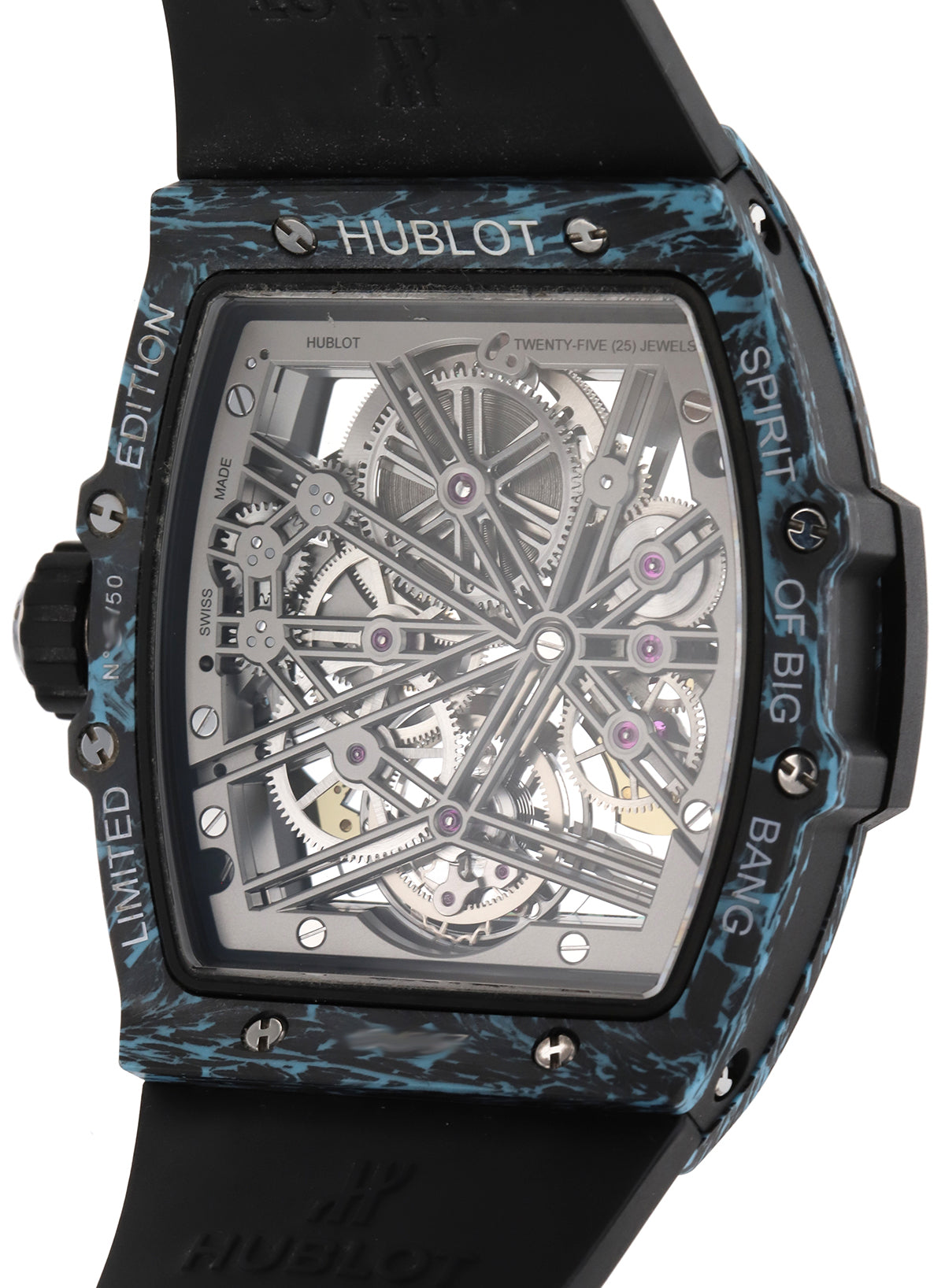 Hublot Spirit of Big Bang Tourbillon Carbon Sky Blue 42 mm