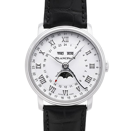 Blancpain Villeret Quantième Complet Phases de Lune GMT