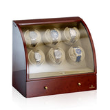Designhuette Watch Winder Basel 6 Burlwood