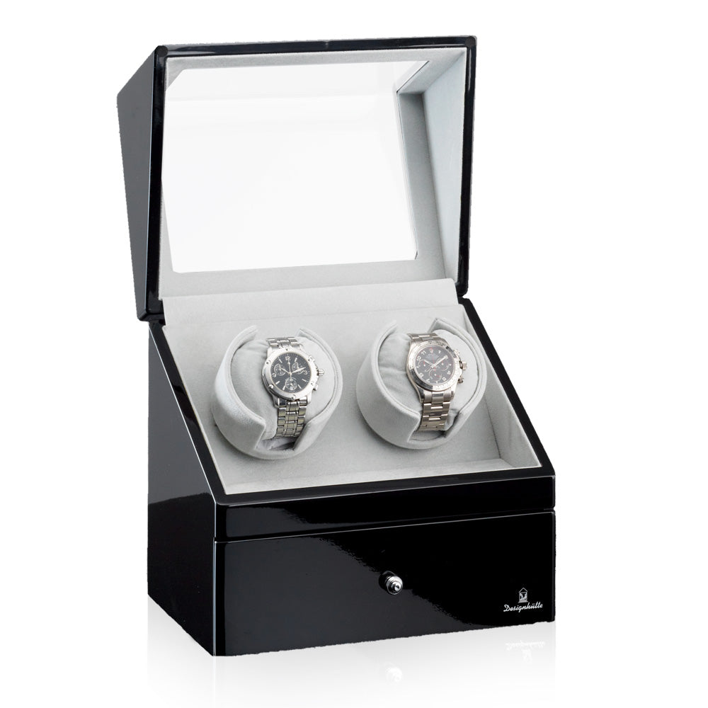 Designhuette Watch Winder San Diego 2 Black/Grey