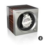 Chronovision One Bluetooth - Macassar High-Gloss/Chrome Silk