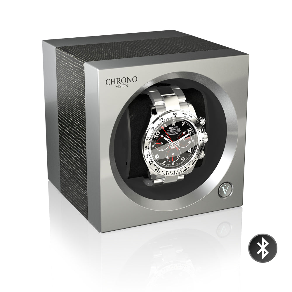 Chronovision One Bluetooth - Argento Silk/Chrome Silk