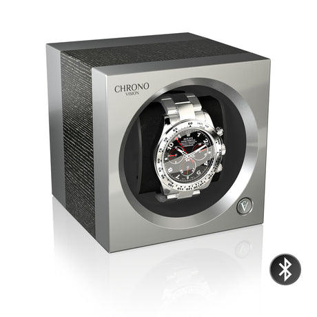 Chronovision One Bluetooth - Argento Silk/Chrome Silk