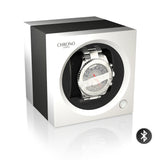Chronovision One Bluetooth- Titanium anodized/White Silk