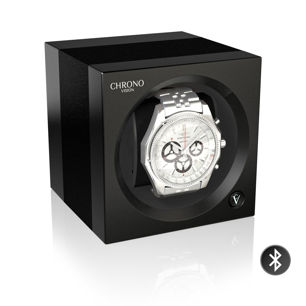 Chronovision One Bluetooth - Black anodized/Black Silk
