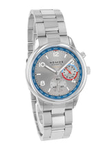 Nomos Glashütte Club Sport Neomatik Weltzeit Silber