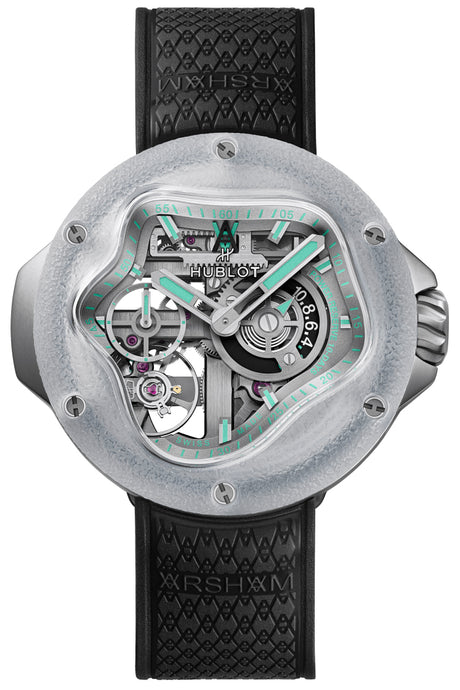 Hublot Exceptional Timepieces MP-17 Meca-10 Arsham Splash Titanium Sapphire 42 mm