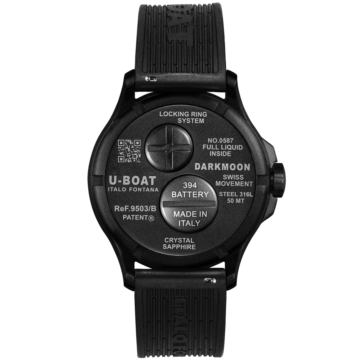 U-Boat Darkmoon Green 40 PVD SOLEIL