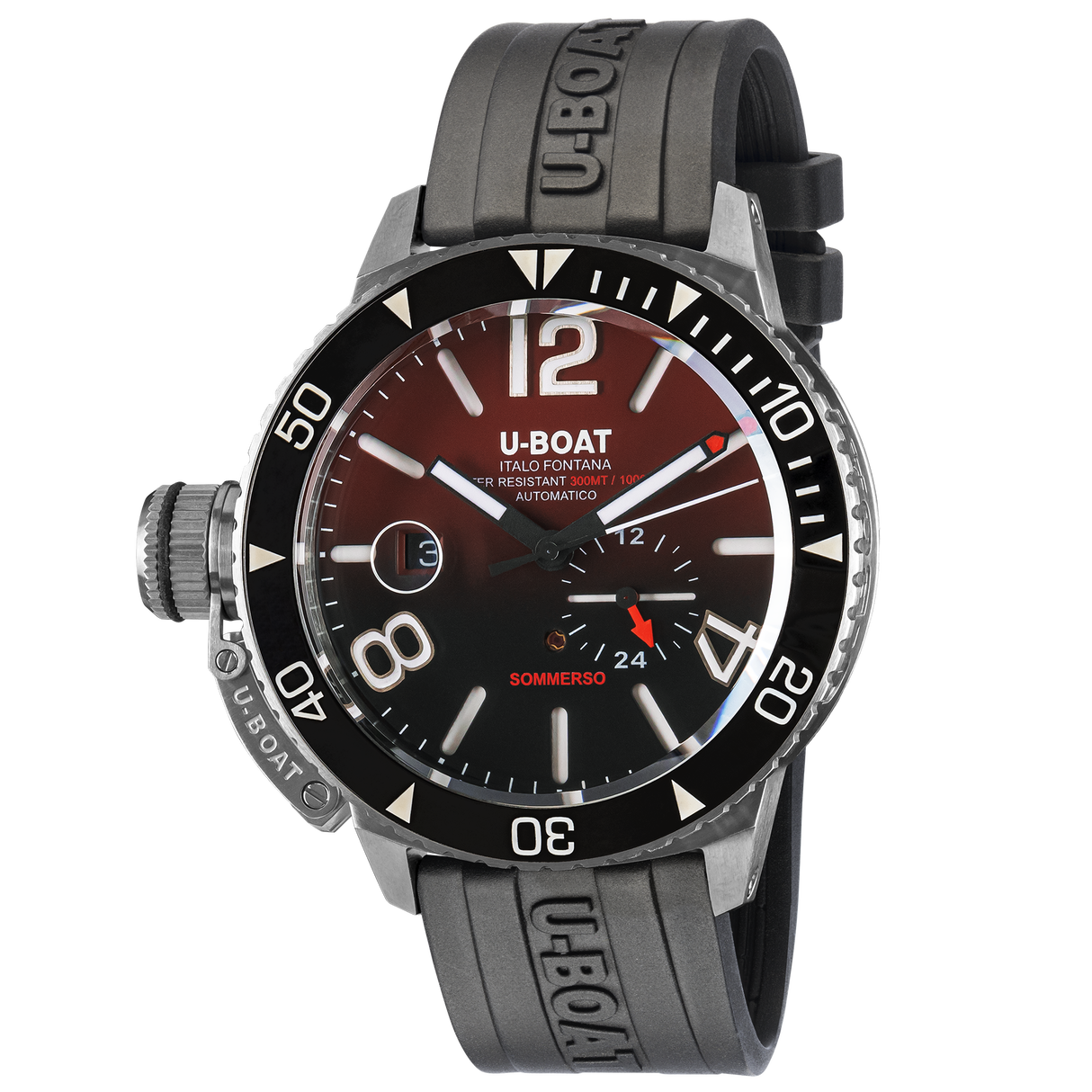 U-Boat Sommerso Ceramic Bordeaux