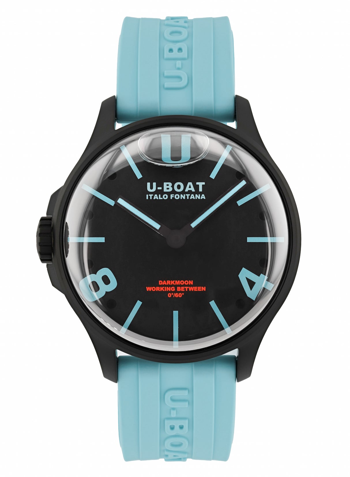 U-Boat Darkmoon 44 BK AQUAMARINE PVD
