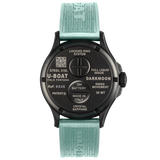 U-Boat Darkmoon BK CURVE AQUAMARINE PVD