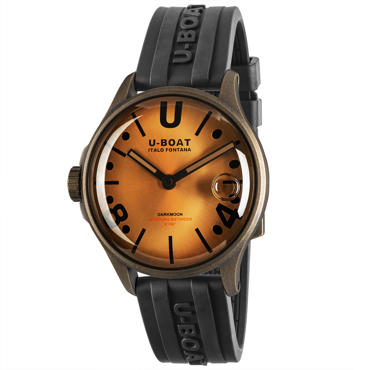 U-Boat Darkmoon 40 BR Black Vintage