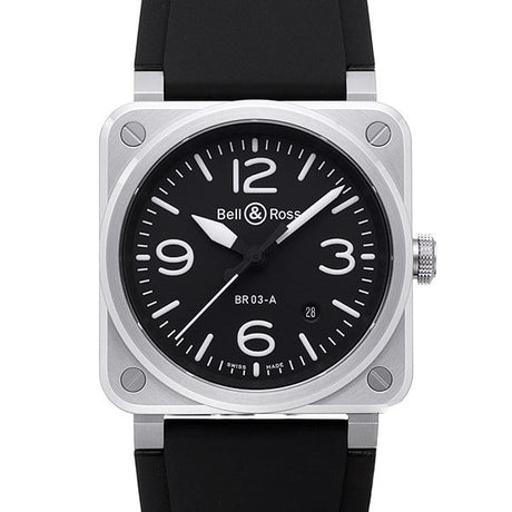 Bell & Ross BR 03 BLACK STEEL