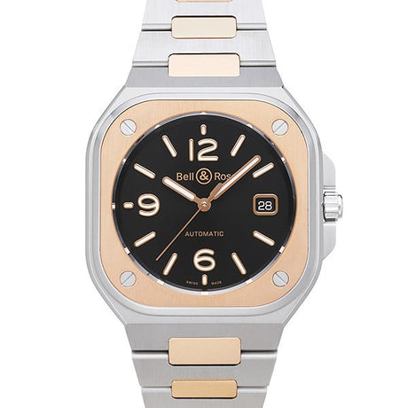 Bell & Ross BR 05 BLACK STEEL & GOLD