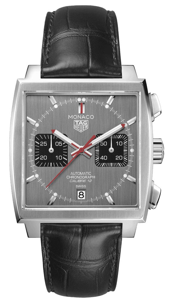 Tag Heuer Monaco Calibre 12 Automatic Chronograph Ref. CAW211J.FC6476