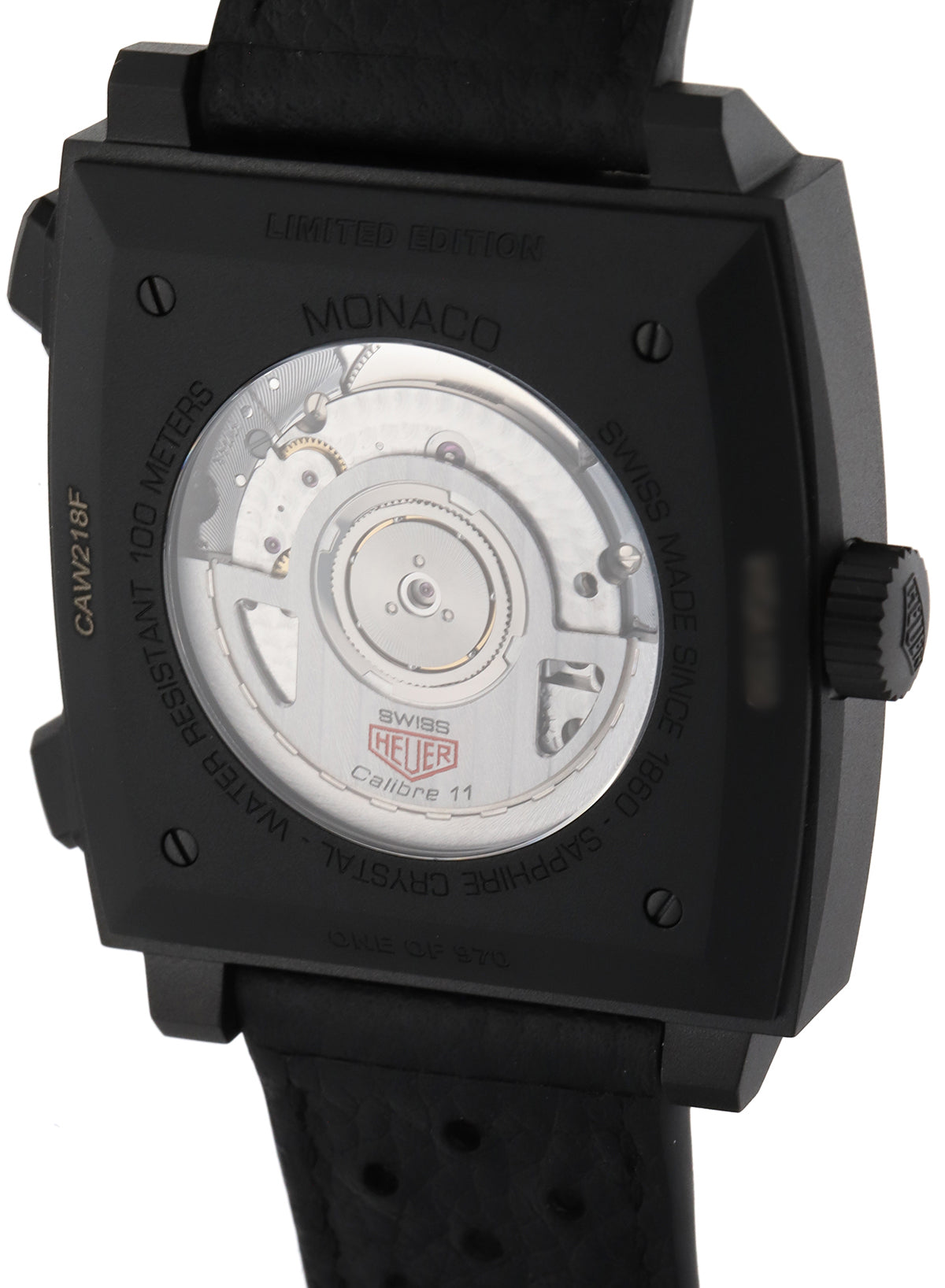 Tag Heuer Monaco Calibre 11 Automatik Chronograph Stopwatch Limited Edition