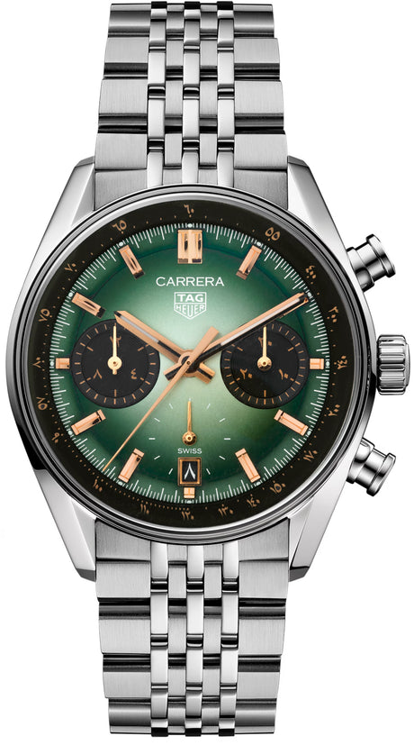 Tag Heuer Carrera Calibre TH20-00 Automatik Chronograph 39 mm Meia Limited Edition Ref. CBS2218.BA0048