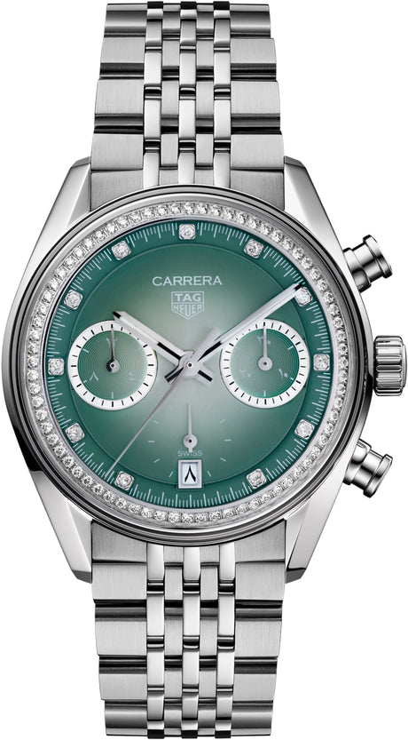 Tag Heuer Carrera Calibre TH20-00 Automatik Chronograph 39 mm Meia Limited Edition Ref. CBS221A.BA0048