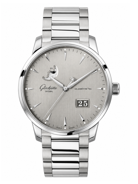 Glashütte Original Senator Excellence Data Panoramica Fasi Lunari Ref. 1-36-04-03-02-71