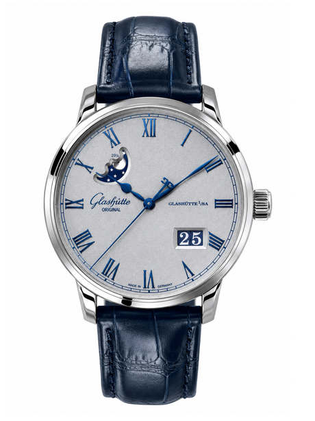 Glashütte Original Senator Excellence Data Panoramica Fasi Lunari Ref. 1-36-24-02-02-01