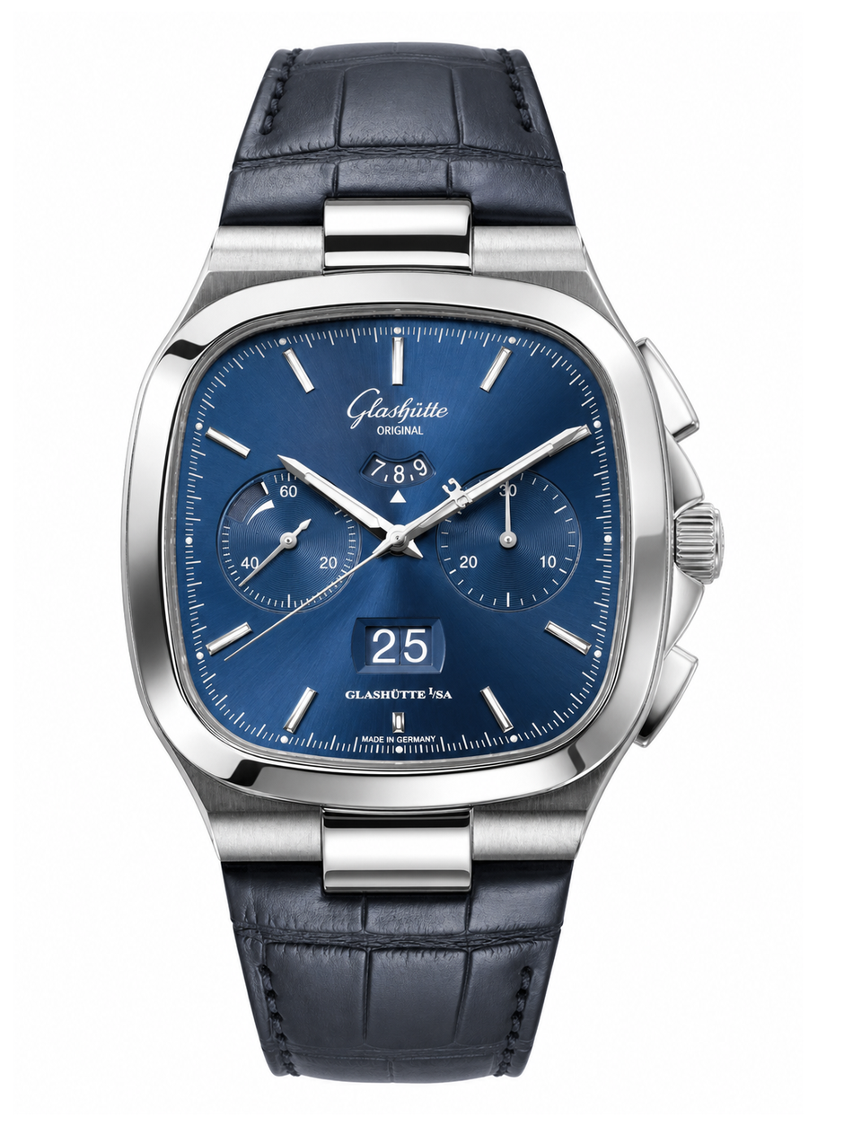 Glashütte Original Seventies Chronograph Date Panoramique Ref. 1-37-02-08-02-61