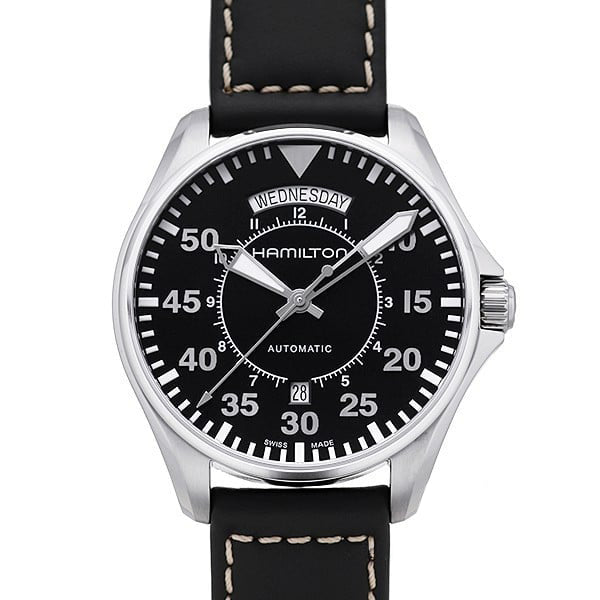 Hamilton Khaki Aviation Pilot Day Date Auto