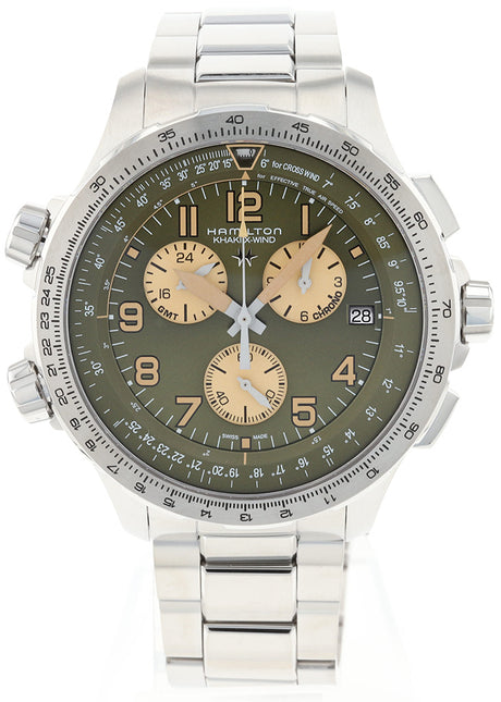 Hamilton Khaki Aviation X-Wind GMT Chrono Quartz