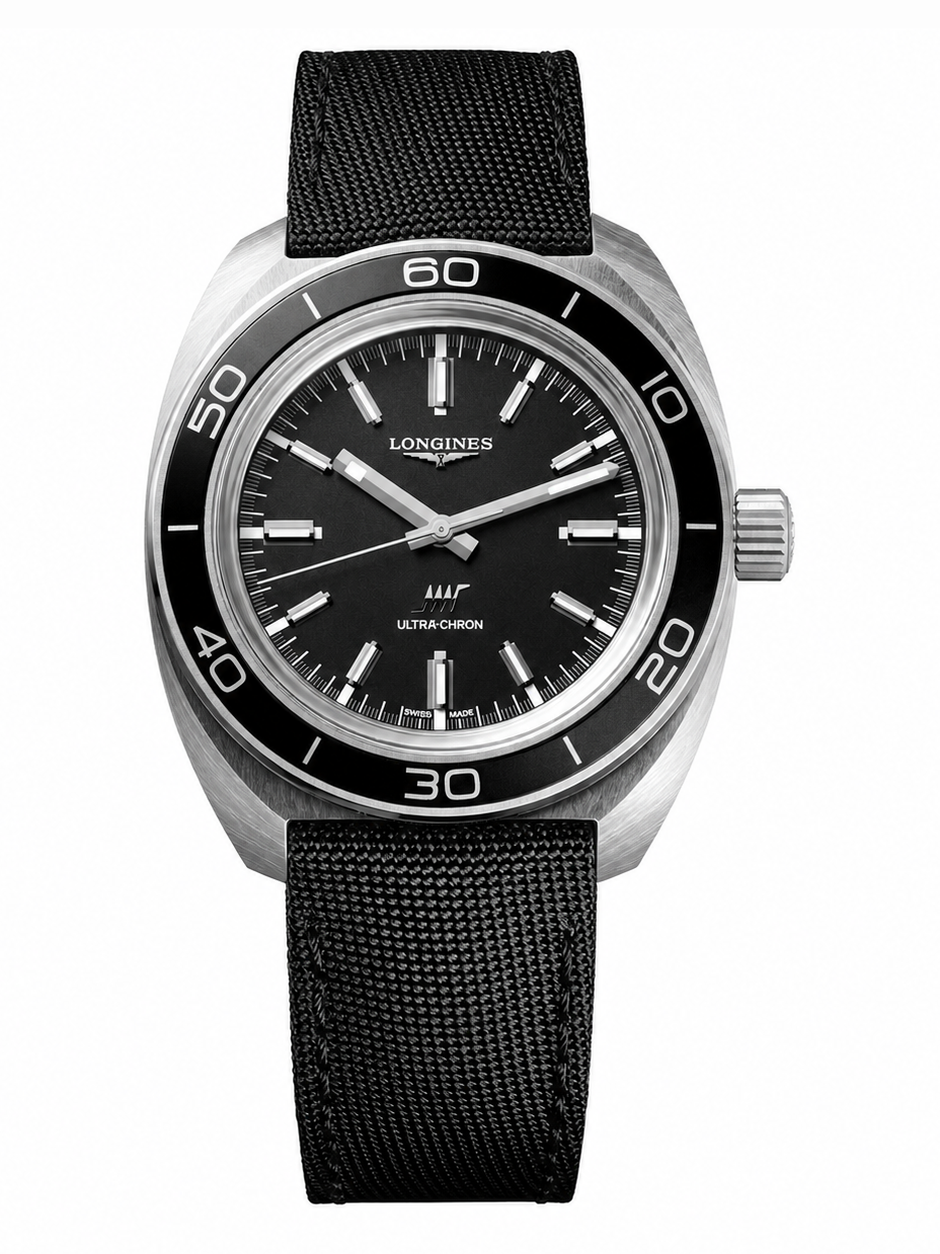 Longines Heritage Ultra-Chron Carbon Ref. L2.839.4.52.2