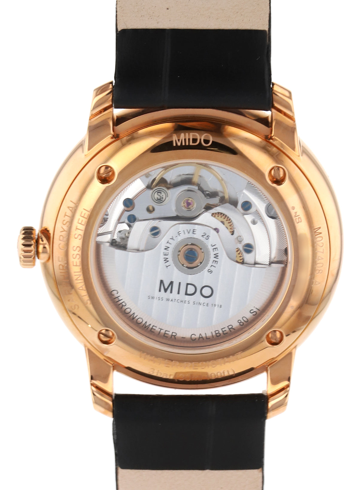 MIDO Baroncelli Chronometer Ref. M027.408.36.031.00