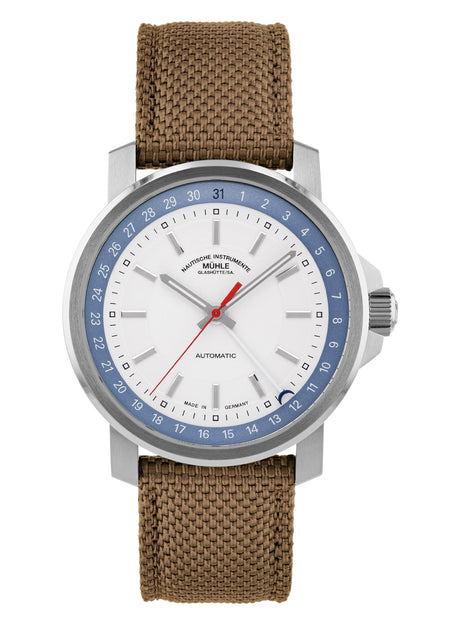 MÜHLE Glashütte 29er Zeigerdatum