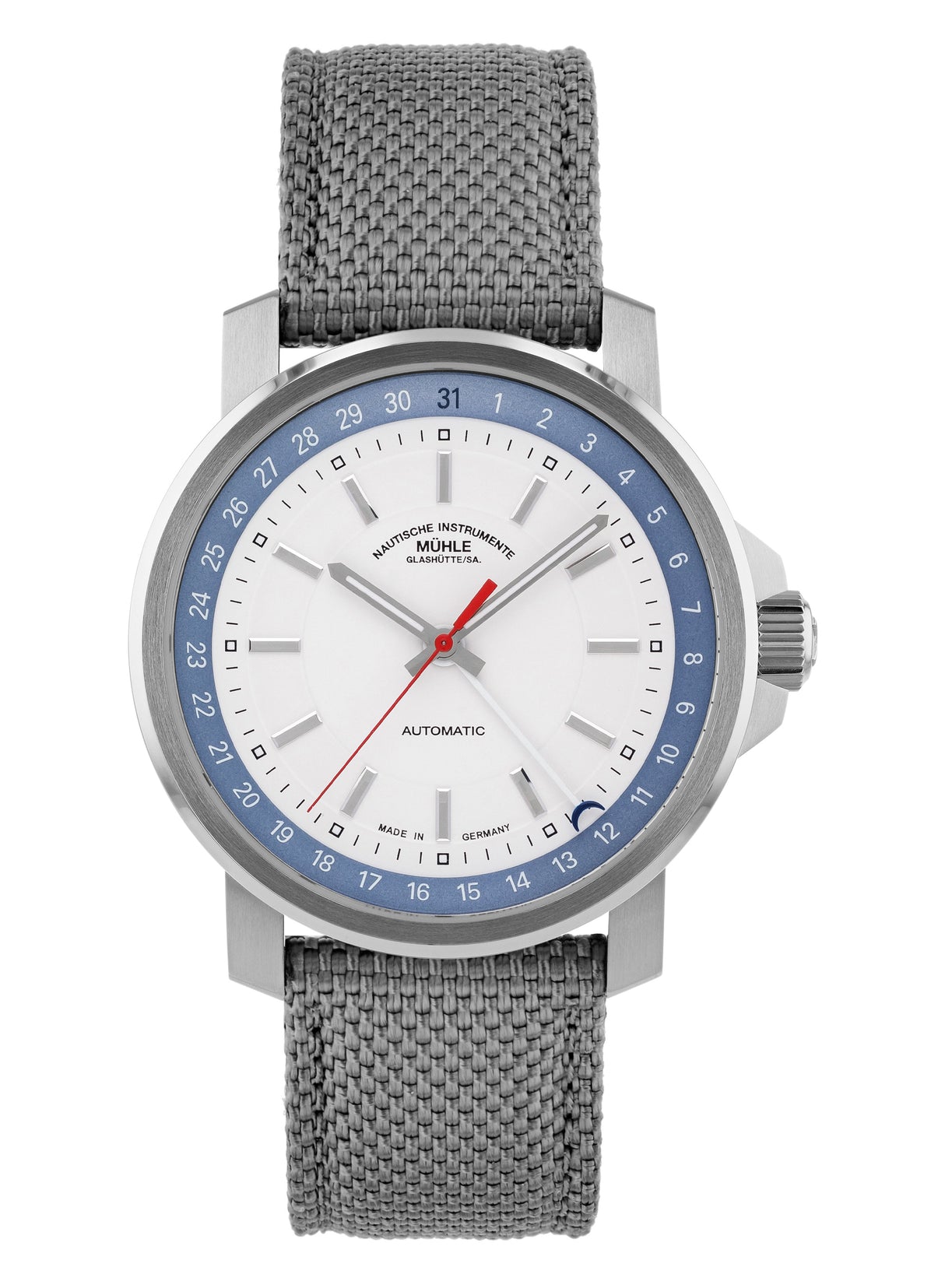MÜHLE Glashütte 29er Zeigerdatum
