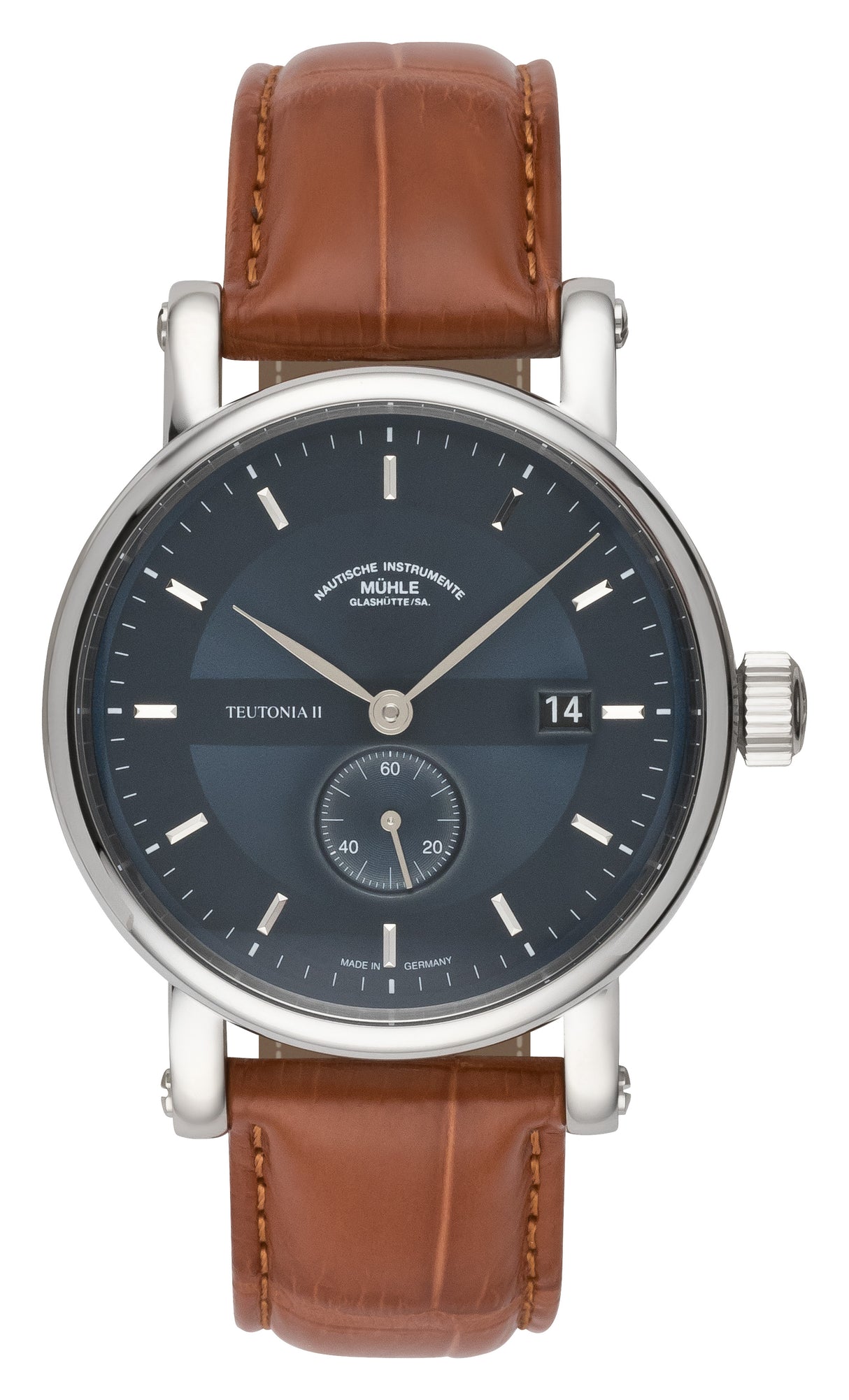 MÜHLE Glashütte Teutonia II kleine Sekunde