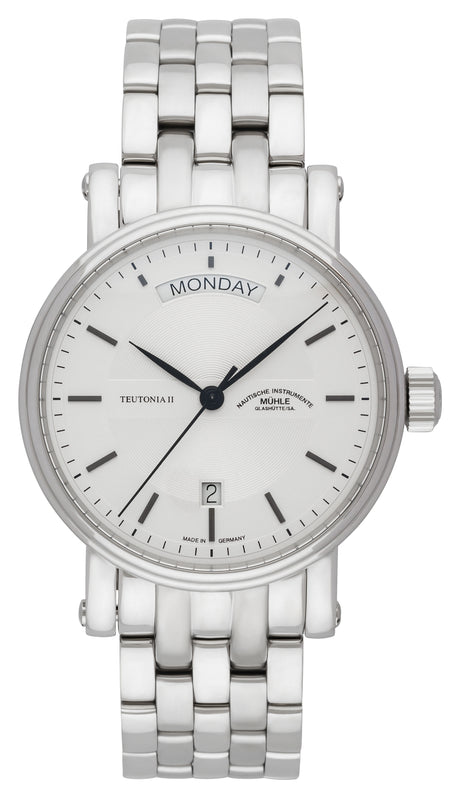MÜHLE Glashütte Teutonia II Tag/Datum