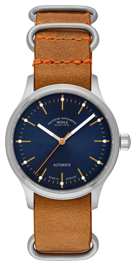 MÜHLE Glashütte Panova Blau