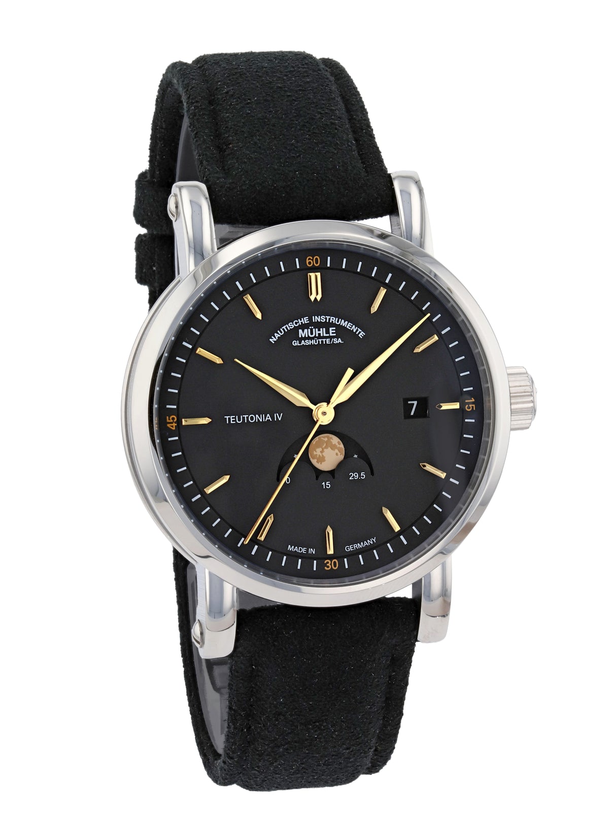 MÜHLE Glashütte Teutonia IV Mondphase