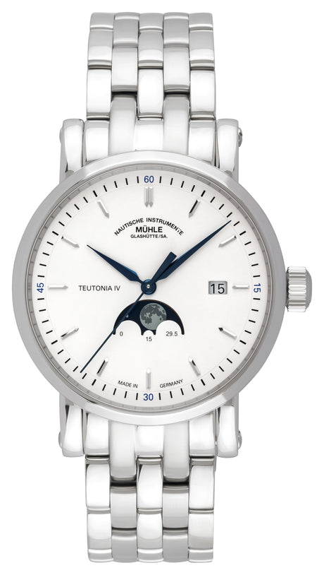MÜHLE Glashütte Teutonia IV Mondphase