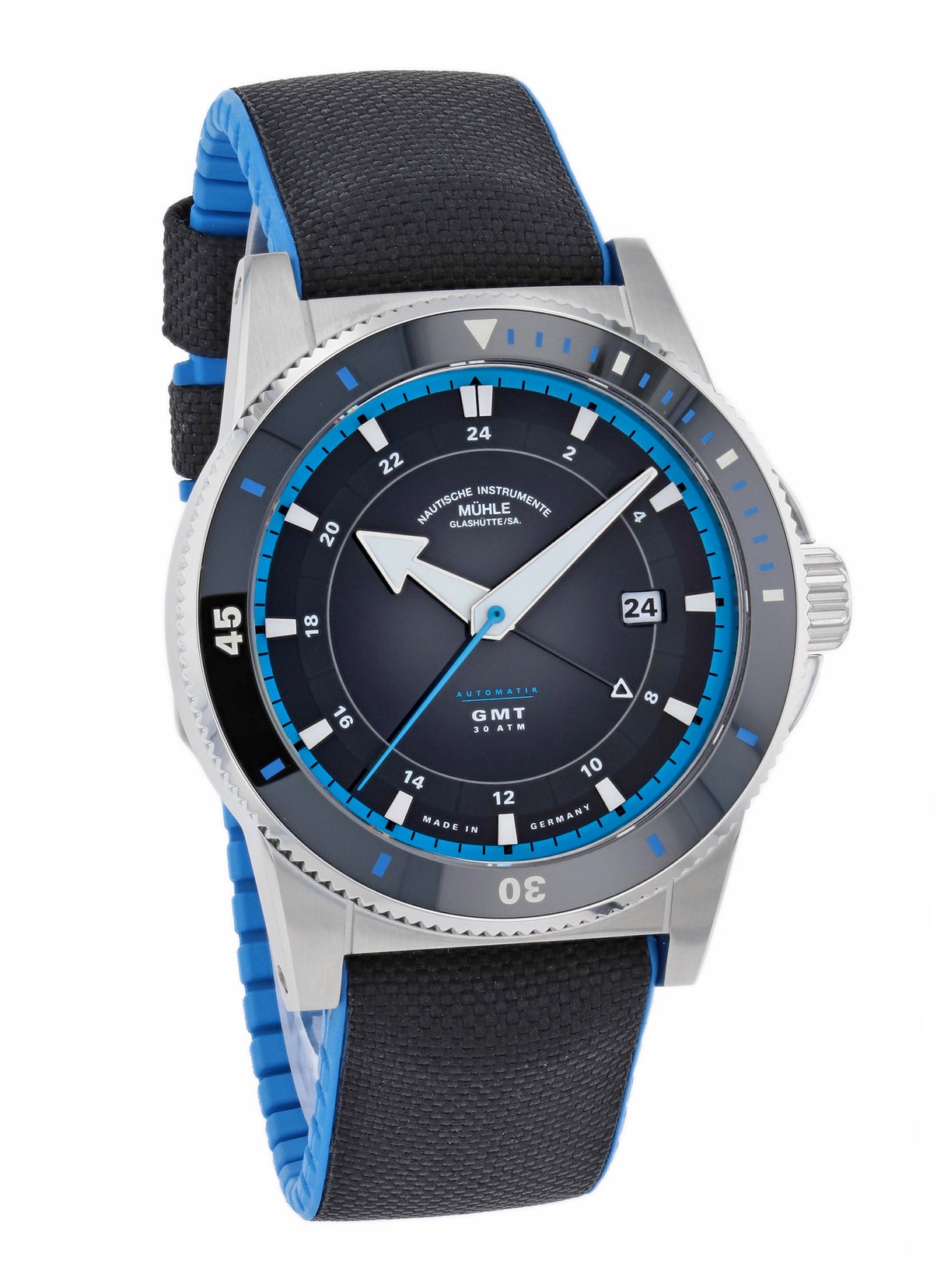 MÜHLE Glashütte Sportivo Travel GMT