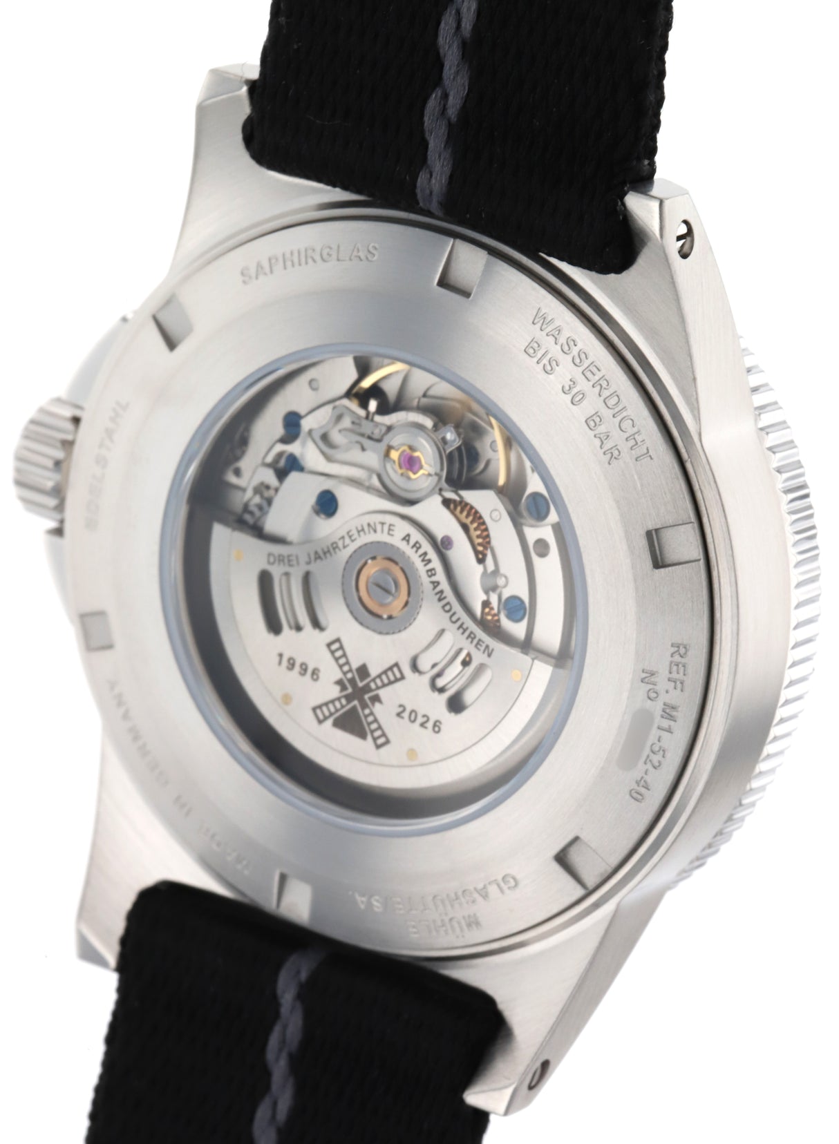MÜHLE Glashütte Sportivo Großdatum