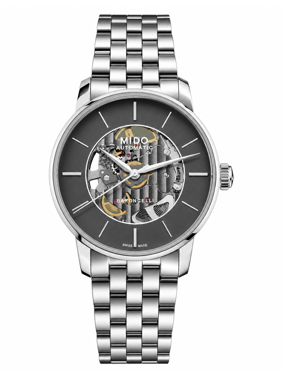 MIDO Baroncelli Signature Skeleton Ref. M037.436.11.061.00