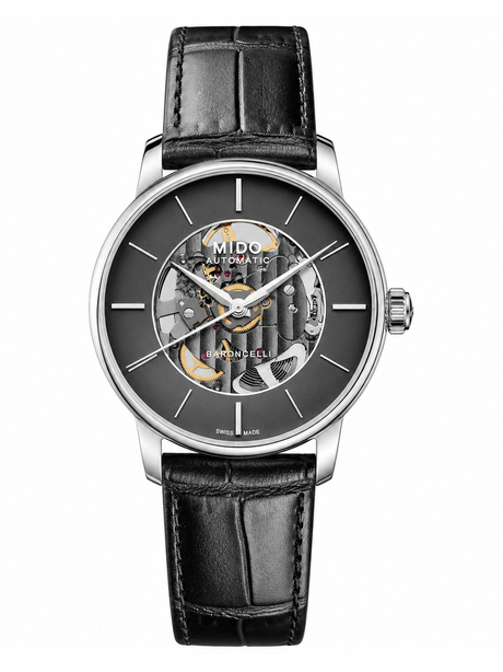 MIDO Baroncelli Signature Skeleton Ref. M037.436.16.061.00