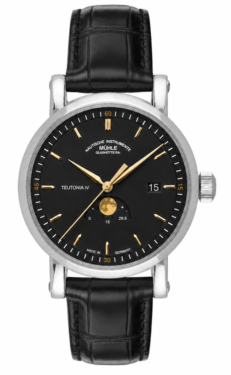 MÜHLE Glashütte Teutonia IV Mondphase Ref. M1-44-03-LB