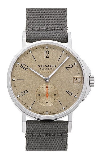NOMOS Glashütte Ahoi neomatik 38 Datum Sand Ref. 517