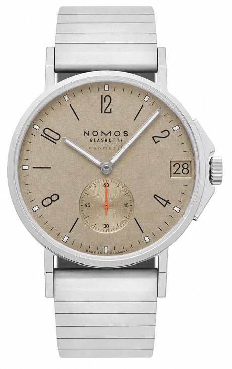 NOMOS Glashütte Ahoi neomatik 38 Datum Sand Ref. 527