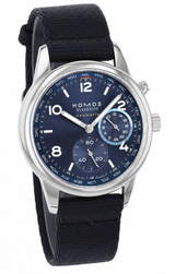 NOMOS Glashütte Club Sport Neomatik Weltzeit Blau