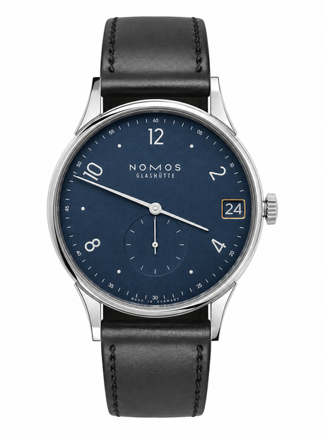 NOMOS Glashütte Minimatik 39 Datum Blu Ref. 1252