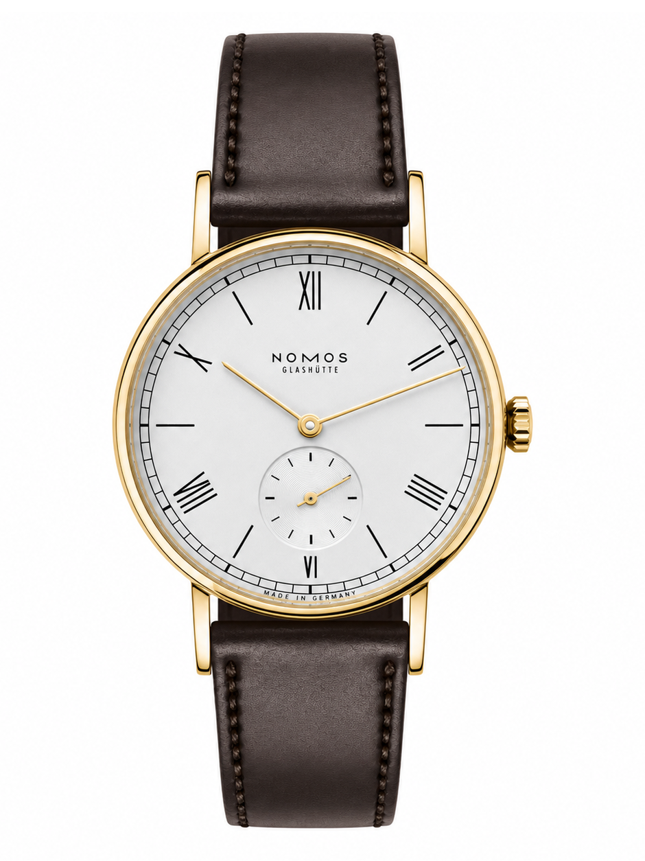 NOMOS Glashütte Ludwig Gold doré Ref. 212.GOB