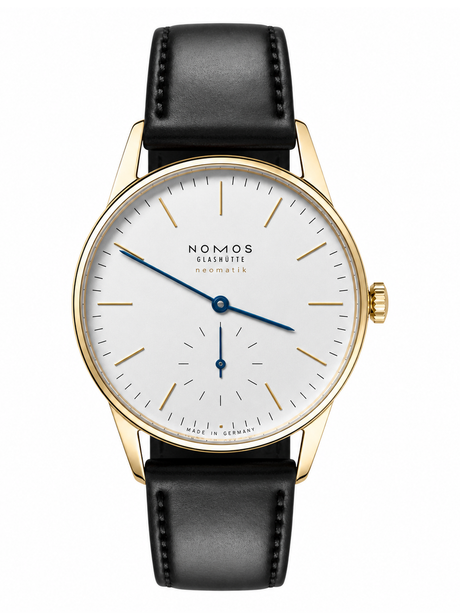 NOMOS Glashütte Orion Gold neomatik Ref. 348