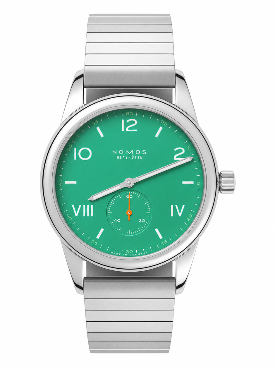 NOMOS Glashütte Club Campus 38 Electric Green Ref. 726