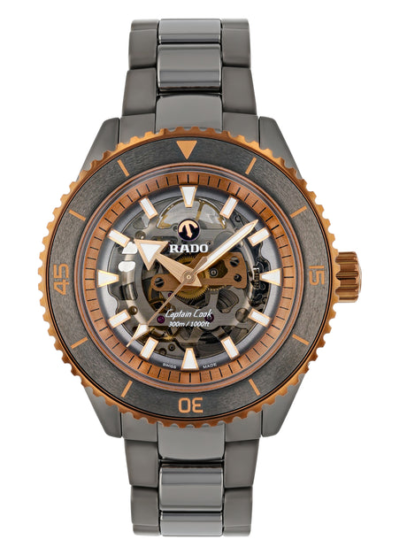 Rado Captain Cook High-Tech Ceramic Skeleton